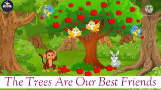 Environment Day story  The Trees Are Our Best Friends🌳🌳🌳  Enjoy the story  simple story for kids [upl. by Adlei]