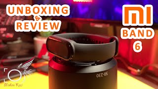 XIAOMI MI BAND 6  Unboxing with full features  Review  2022 [upl. by Artied]