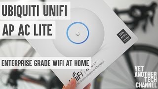 Ubiquiti UAP AC Lite review  installation setup roaming performance tests [upl. by Katherine]