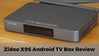 Zidoo X9S Android TV Box Review [upl. by Harikahs482]