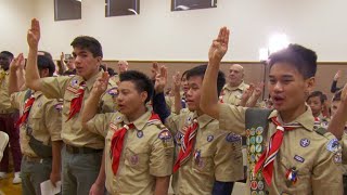 Boy Scouts of America Girls now admitted [upl. by Neehsar]