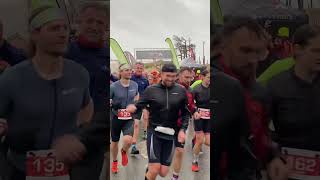 Start of the 2024 Sandman triathlon anglesey sandman triathlon henry [upl. by Ylimme]