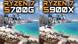 Ryzen 7 5700G vs Ryzen 9 5900X Benchmarks – 15 Tests 🔥 [upl. by Ojeitak740]