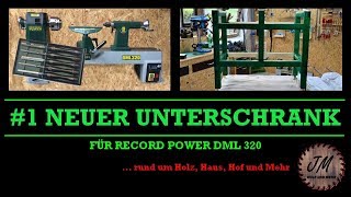 1 Drechselbank Untergestell bauen  TEIL 1 [upl. by Schargel]