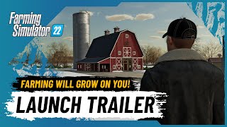 👨‍🌾 LAUNCHTRAILER quotFarming will grow on youquot  Farming Simulator 22 [upl. by Ami332]