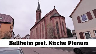 Bellheim prot Kirche Vollgeläut [upl. by Slavic]