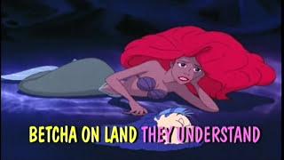 The Little Mermaid  Part Of Your World  Sing Along Song with on Screen Lyrics  Disney [upl. by Sheline]