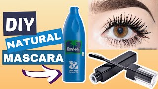 How to make mascara at home with aloe vera gel  HOW TO MAKE MASCARA AT HOME  DIY homemade mascara [upl. by Atikahc]