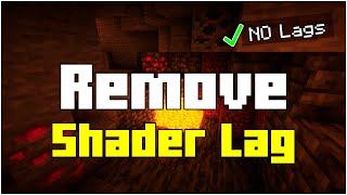 How To Remove Shader Lag for Minecraft 1171 2024 150 FPS [upl. by Albemarle203]