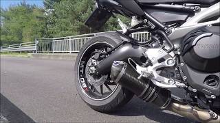 Yamaha MT09 with Termignoni [upl. by Bergmans]