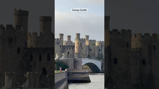 Medieval Conwy Castle amp Quay to Deganwy Quay panorama castle medievaltown northwales shorts [upl. by Ahs]