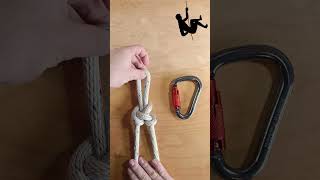 Linemans Loop  Climbing Rope with Loop 🗻🌄 knots skills [upl. by Pachton]