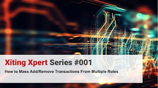 How to Mass AddRemove Transactions from SAP roles Xiting Xpert Tip 001 [upl. by Figone]