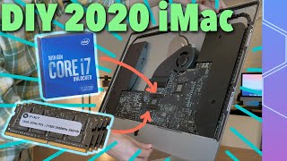 DIY 2020 iMac upgrades Is the LAST upgradeable Mac worth it [upl. by Leahcir19]