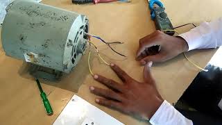 Single Phase Motor Connection in Hindi Capacitor with Winding एक कलीय मोटर के कैनक्सन कैसे करें [upl. by Iruy]