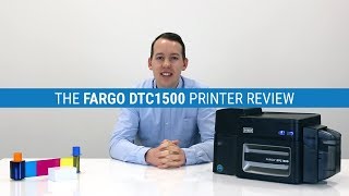 Fargo DTC1500 ID Card Printer Review Indepth Review  Rating [upl. by Colston327]