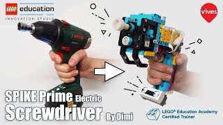 How to make a LEGO SPIKE Prime electric screwdriver [upl. by Vacuva144]