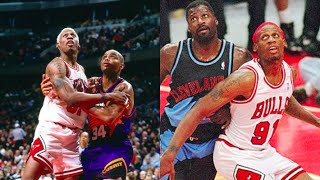 The Greatest Rebounder in NBA History  Dennis Rodman Rebounding Highlights Part 1 [upl. by Loraine]