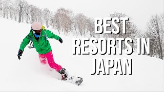 Top 5 Ski Resorts in Japan [upl. by Kenrick]