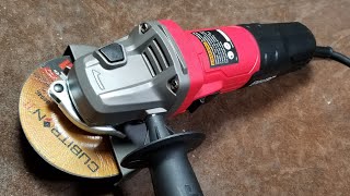 Harbor Freight Bauer 412quot Angle Grinder Review [upl. by Amada]