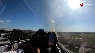 20231204 WGC Narromine Task 2 Final Glide with gliders JPA ET PO [upl. by Elocaj]