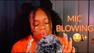 ASMR  Deep Ear Attention 🤤✨  Mic Blowing To Melt Your Brain 🧡✨ [upl. by Nnaear]