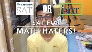 ACT Vs SAT Which is Better For You and Why Honest Reviews Study Abroad  Curious Harish [upl. by Airdnoed]