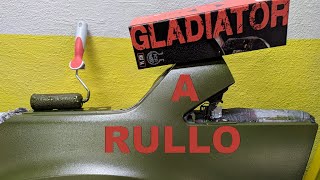 Come applicare vernice a rullo su auto  gladiator [upl. by Dranyam]