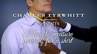 How to measure yourself for a shirt [upl. by Zed]