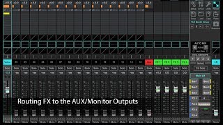 X AIR How To Sending FX to Monitors X AIR EDIT [upl. by Cirdor571]