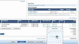 Hotelogix Hotel Property Management Software Tutorial  Group Reservations Basics [upl. by Damiano]