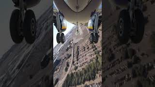 Pilot Does a Crazy Landing in San fransisco Airport aviation [upl. by Aehsat934]