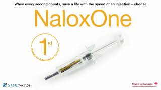 NaloxOne syringe • Sterinova EN [upl. by Letnom565]