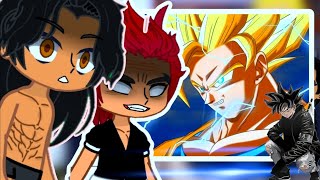 BAKI REACT GOKU as A NEW OPPONENT part 1  DRAGON BALL Gacha Life Club [upl. by Anuala352]