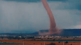 ZAC TORNADO CAUSA ALARMA EN FRESNILLO [upl. by Lorollas]