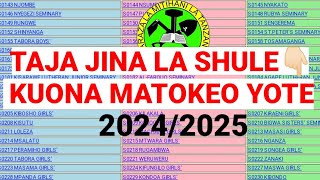 🔴Jinsi ya Kuona Matokeo ya Form Two 20242025 na darasa la Nne [upl. by Diana]