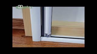 DIY Retractable screen door [upl. by Nawiat]