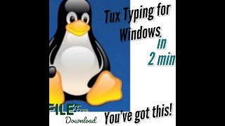 How to Download and Install Tux Typing for Windows 11 [upl. by Tanhya352]