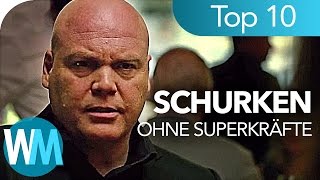 Top 10 COMICSchurken ohne SUPERKRÄFTE ✓ [upl. by Eisac]