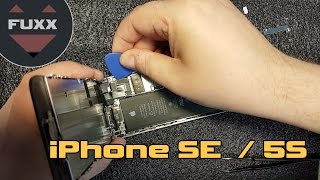 iPhone SE und 5S Display wechseln  was viele falsch machen  Anleitung  Tutorial Fuxx [upl. by Enortna241]