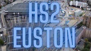 HS2  Euston Station Progress  September 2023 [upl. by Yhtnomit]