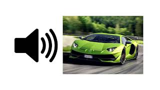 Lamborghini  Sound Effect  ProSounds [upl. by Osbourn183]