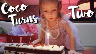 Collettes 2nd Birthday  Teen Mom Vlog [upl. by Ced]