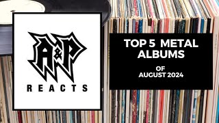 Top 5 Metal Albums of August 2024 [upl. by Victoir69]