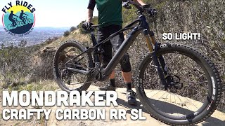 Mondraker Crafty Carbon RR SL Review  The Lightweight FullPowered Beast of an EMTB [upl. by Aitret]