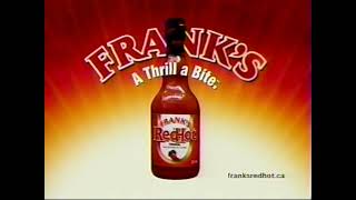 Franks RedHot Sauce Commercial Early 2000s [upl. by Cila225]