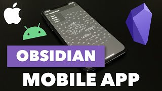 Obsidian for Mobile Tips for Using the New App [upl. by Mudenihc]