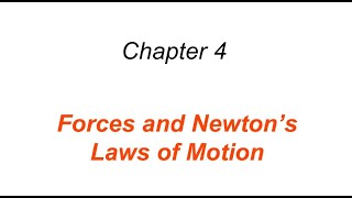 Forces and Newtons Laws of Motion [upl. by Naugal154]