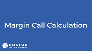 Mini Bite Margin Call Calculation [upl. by Julio]