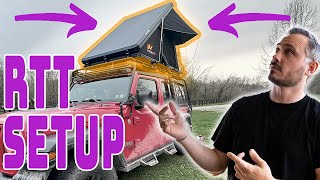 How to setup  NaturNest Rooftop Tent [upl. by Gere]